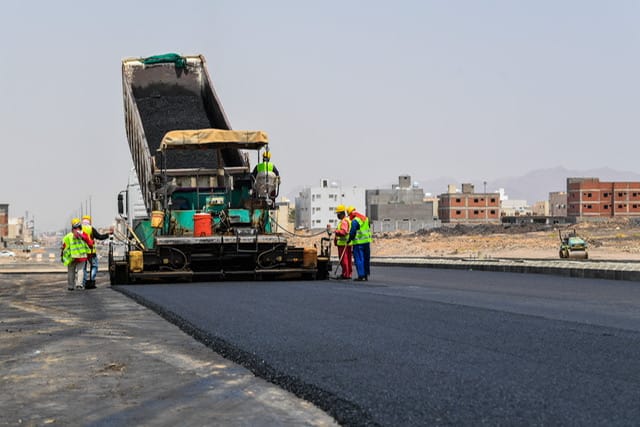 مشروع سفلته طريق أبو حدرية