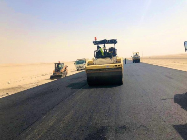 مشروع سفلته طريق الدمام الرياض تقاطع رماح مع التحلية